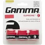 Gamma Supreme Overgrip Red