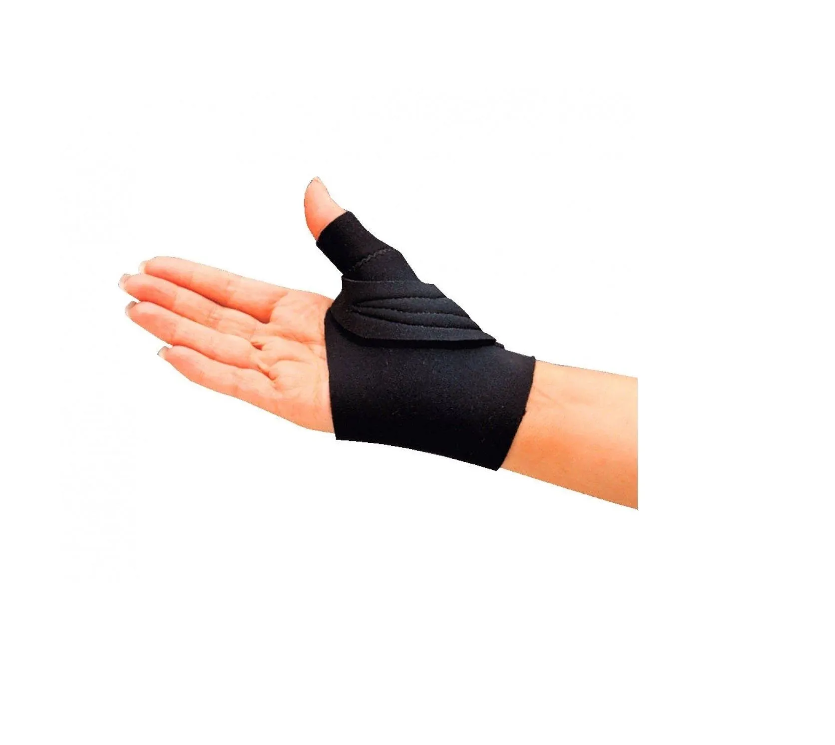 Comfort Cool Thumb CMC Restriction Splint, Provides Direct Support For The Thumb CMC Joint While Allowing Full Finger Function, Right Hand, Medium