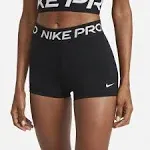 Nike Pro Women's 3-Inch Black Shorts XL