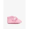 Unisex Bixbee Faux Fur Booties - Baby In Pink