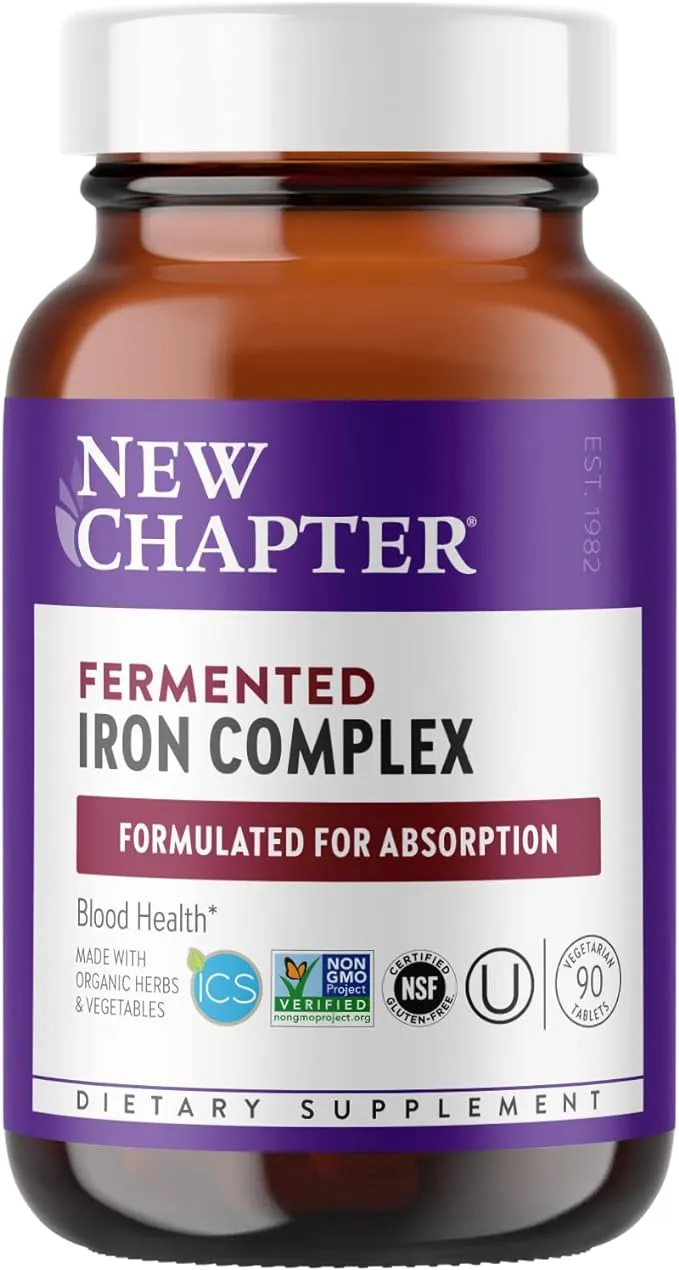 New Chapter Fermented Iron Complex