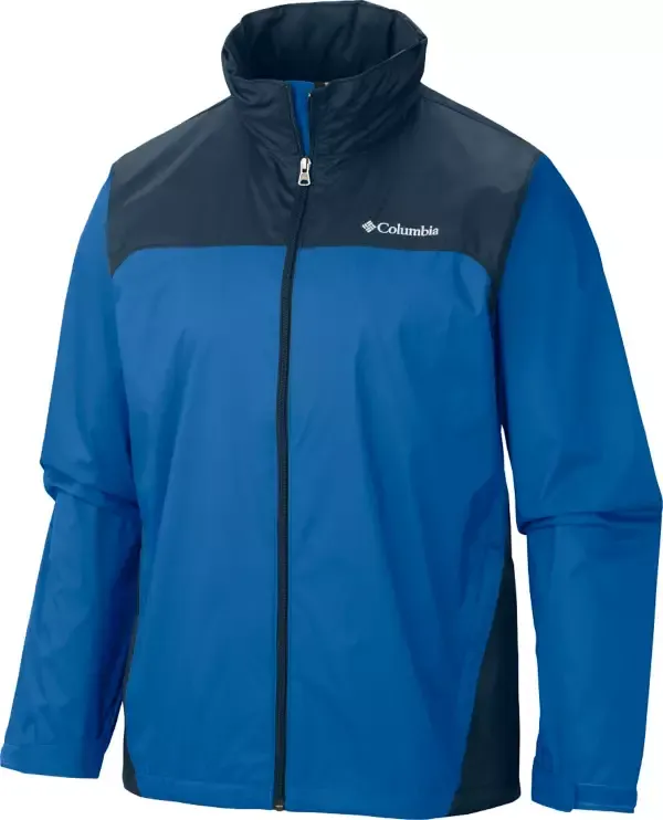 Columbia Men's Glennaker Lake II Rain Jacket Mountain Blue / Small