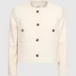 ba&sh Meredith Jacket | White/Off White | Size 0 | Shopbop