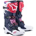 ALPINESTARS - Boots Tech 10 Supervented Night Navy / White / Rainbow