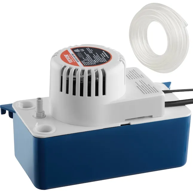 VEVOR 1/30-HP 115-Volt 1.67-GPM Plastic Condensate Pump Lowes.com