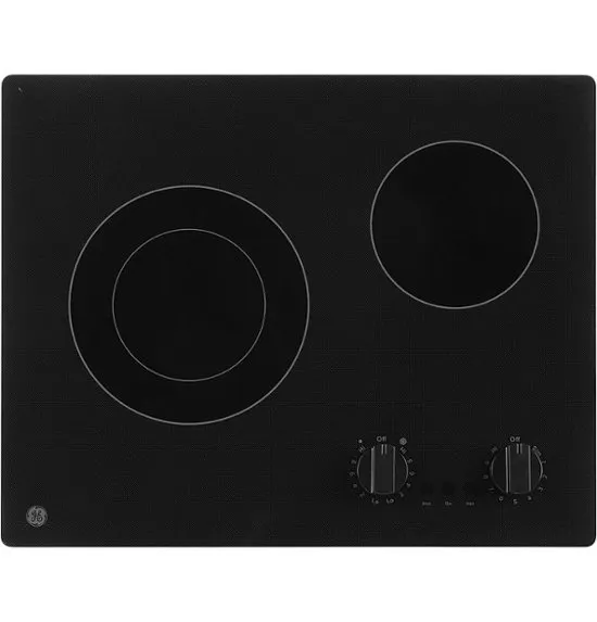 GE JP3021DPBB 21-Inch Electric Radiant Cooktop Black