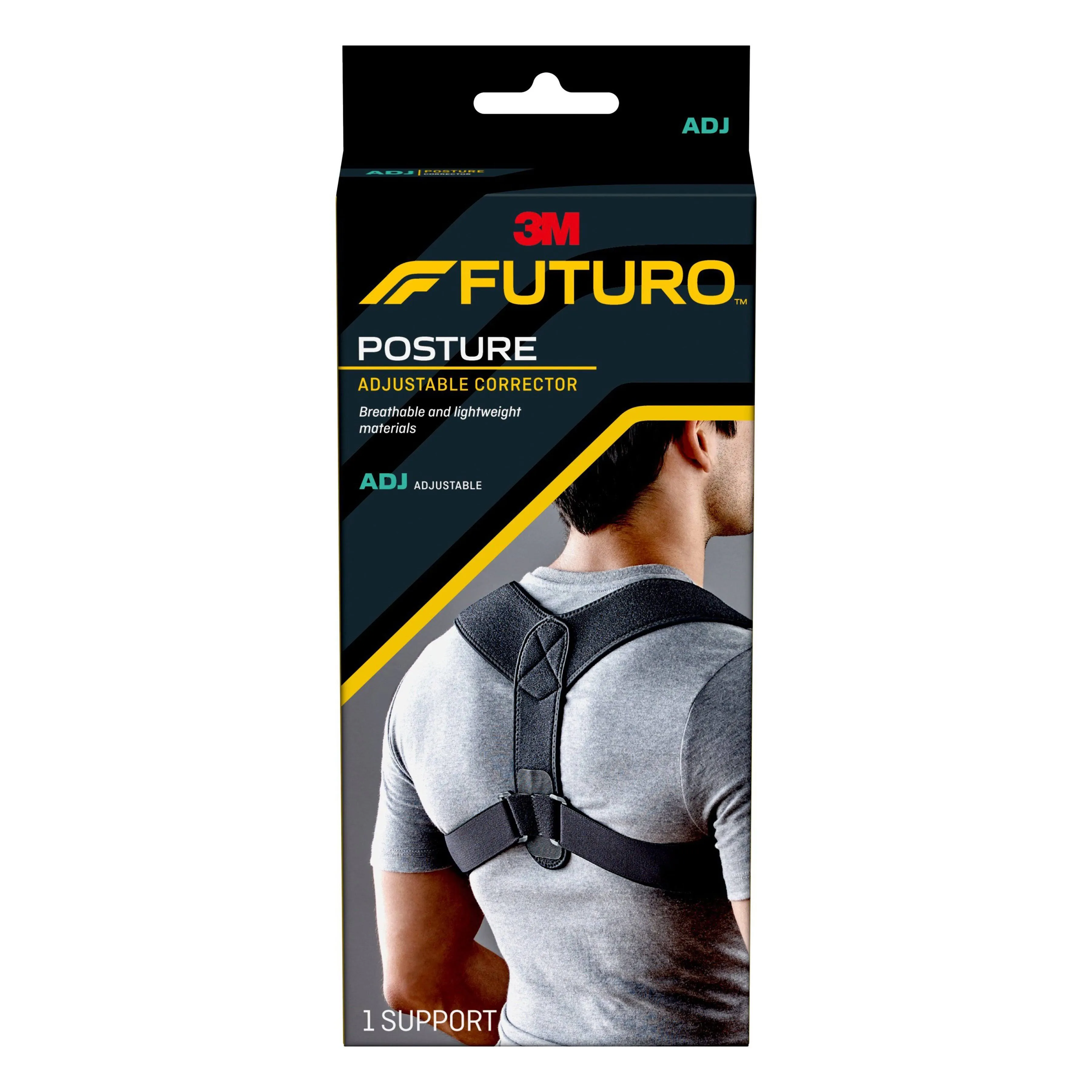 Futuro Back Brace Posture Corrector for Men and Women Adjustable