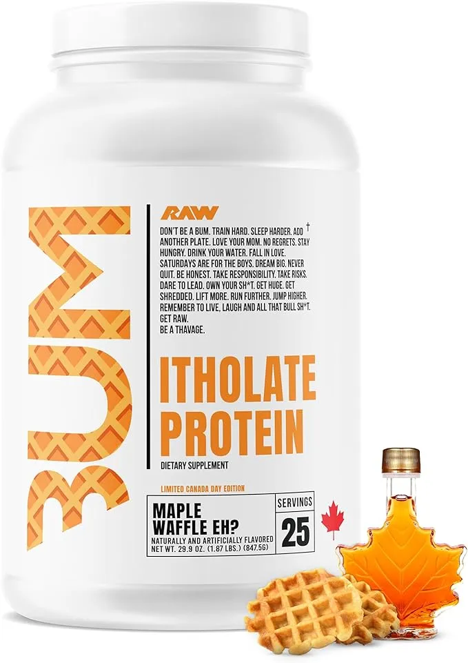 RAW NUTRITION CBUM ITHOLATE 25 Serv Strawberry Bumcake Whey Protein Isolate