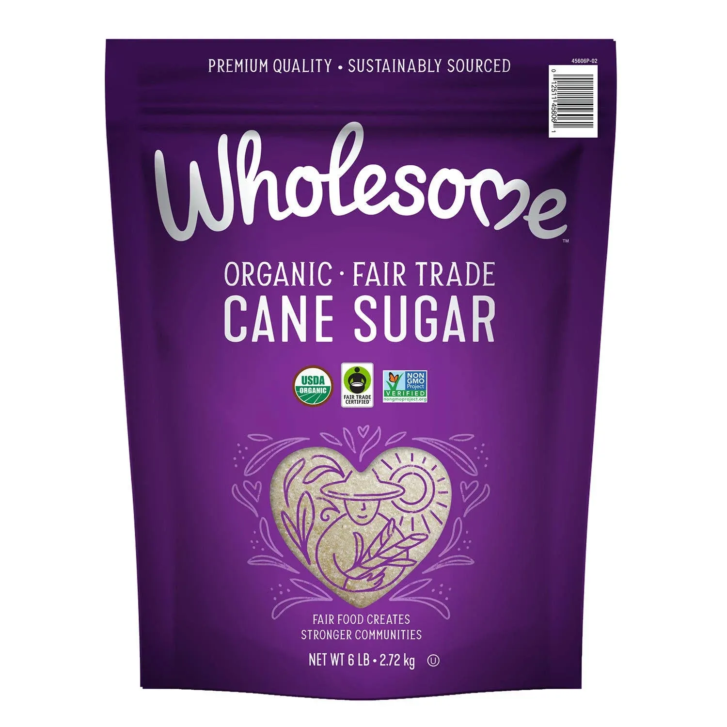 Wholesome Organic Cane Sugar, 6 lbs. - Sam's Club