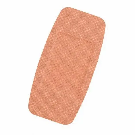 CURAD Plastic Adhesive Spot Bandages, 0.875-Inch Diameter, Case of 1200