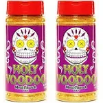 Meat Church BBQ Rub Combo: Two Bottles of VooDoo (14 oz) BBQ Rub and Seasoning for Meat and Vegetables, Gluten Free, Total of 28 Ounces