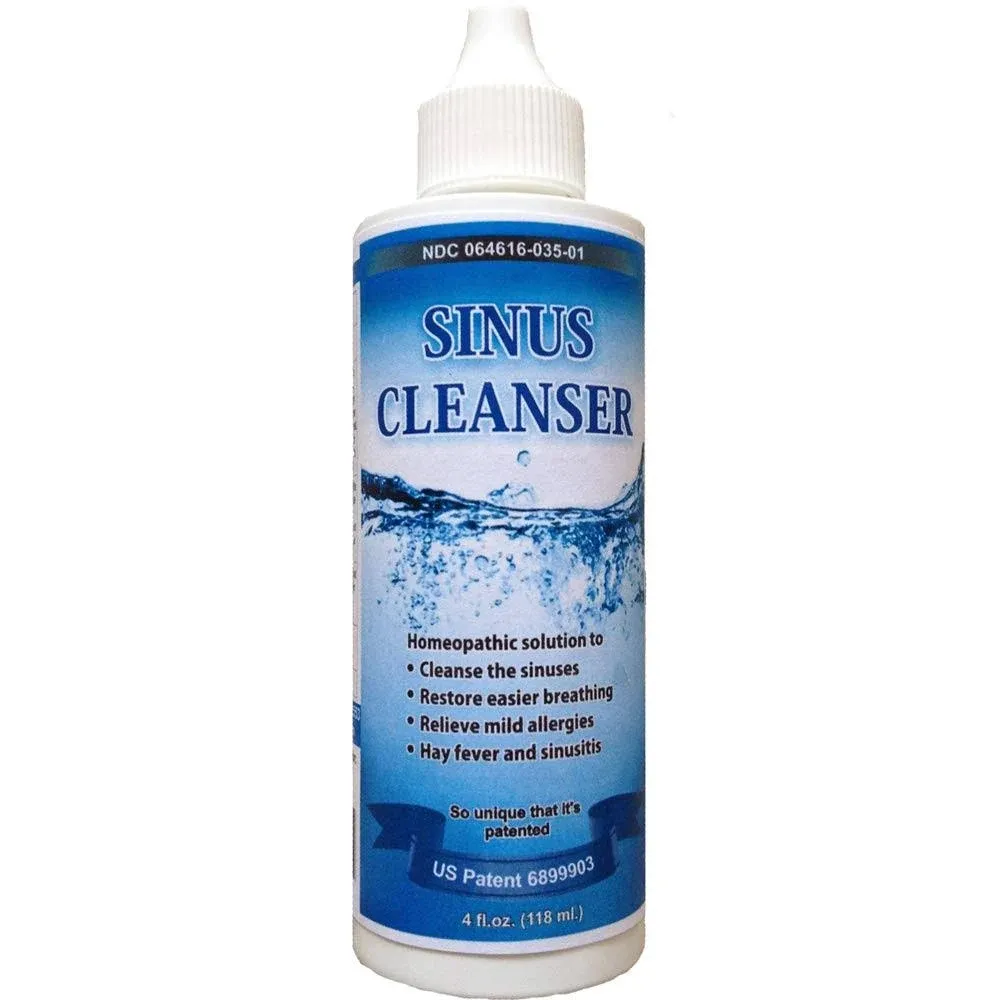 Sinus Cleanser - Natural Nasal Cleaner for Allergies, Congestion Relief, Stuffy