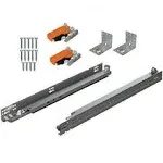 Blum 563H5330B 21" Tandem Drawer Slides Plus BLUMOTION Complete Kit. with Runners 563H, Locking Devices, Rear Mounting Brackets