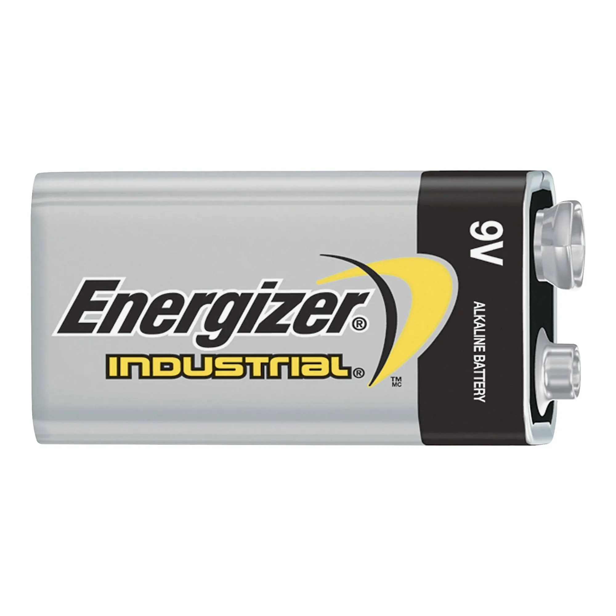 Energizer 9-Volt Alkaline Industrial Batteries, Box of 12