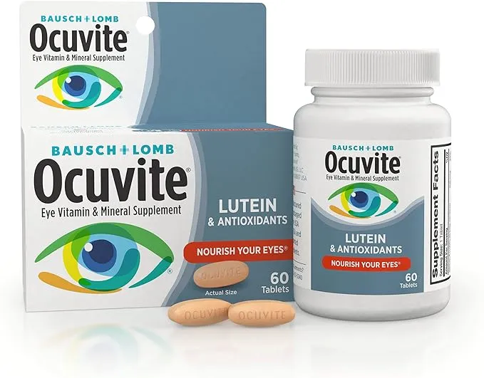 Ocuvite Vitamin & Mineral Supplement 60 ct Tablets