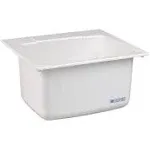 Mustee 10 Utility Sink 22-Inch x 25-Inch White