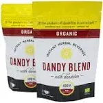 Dandy Blend, Organic Instant Herbal Beverage with Dandelion, Caffeine Free, 3.53 oz Pack of 2