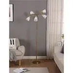 Brightech 78-in Antique Brass Multi-head Floor Lamp Lowes.com