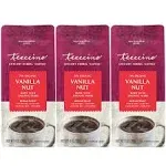 Teeccino Vanilla Nut Chicory Coffee Alternative - Ground Herbal Coffee That’s Prebiotic, Caffeine Free & Acid Free, Medium Roast, 11 Ounce (Pack of 3)