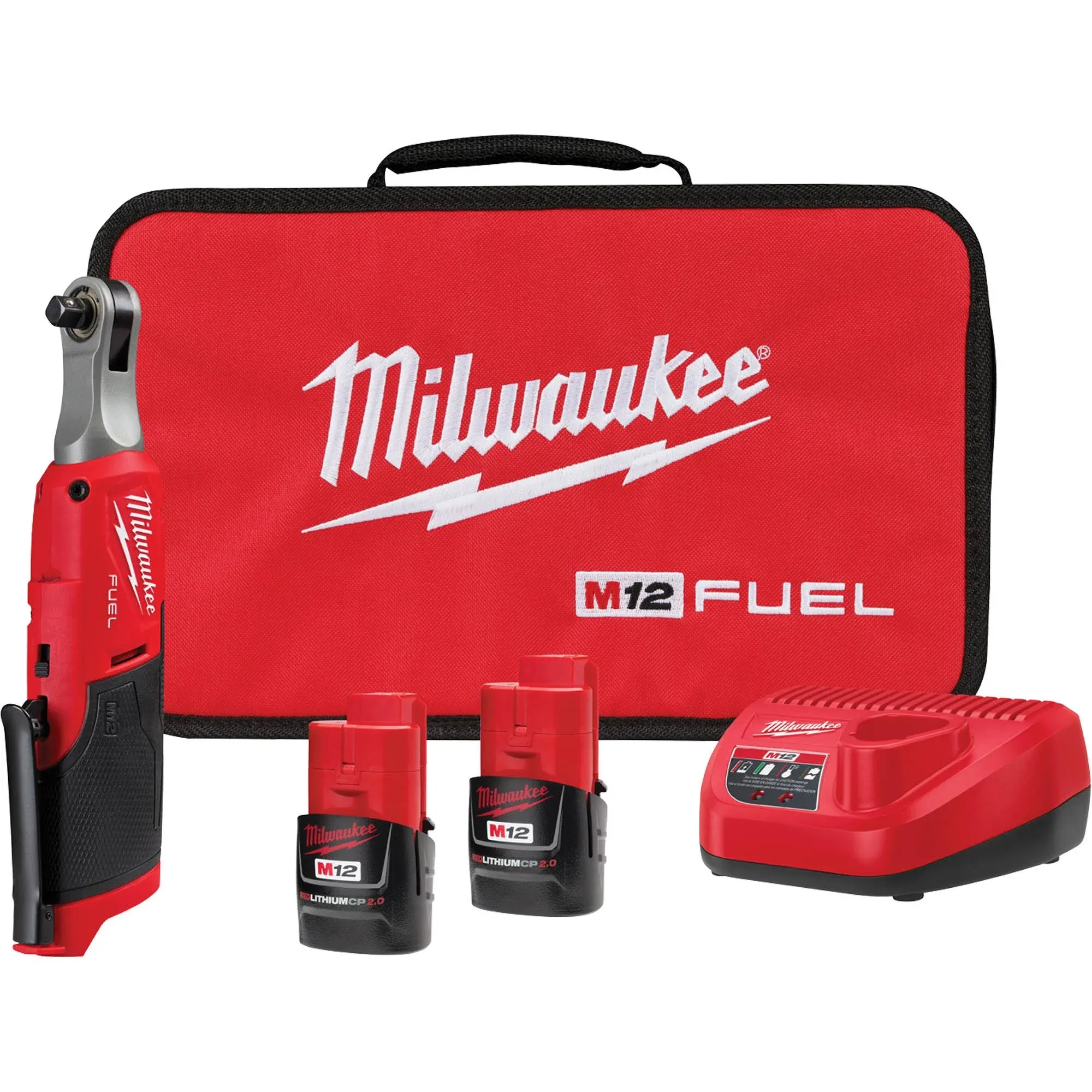 2567-22 Milwaukee M12 FUEL 3/8" High Speed Ratchet Kit