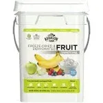 86-Serving Dried Fruit Variety Emergency Prepper or Camping Food Supply, 39oz