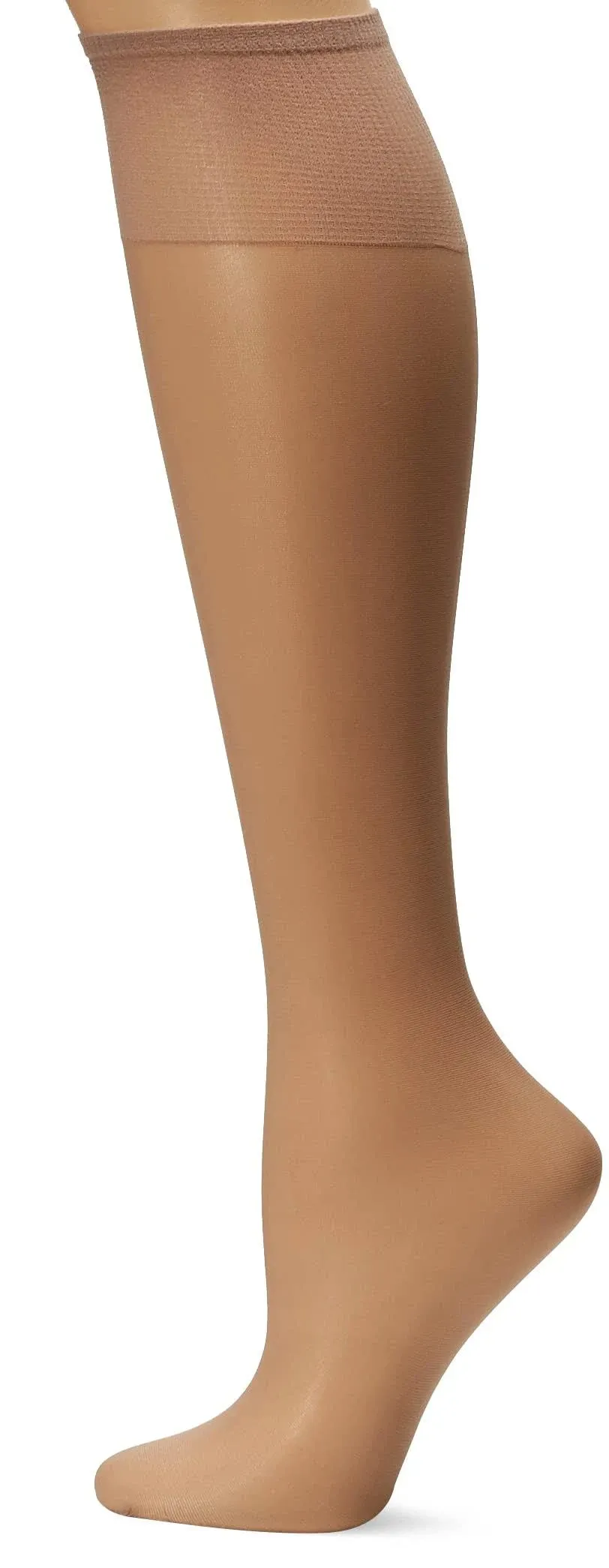 Silk Reflections Silky Sheer Knee Highs 2-Pack