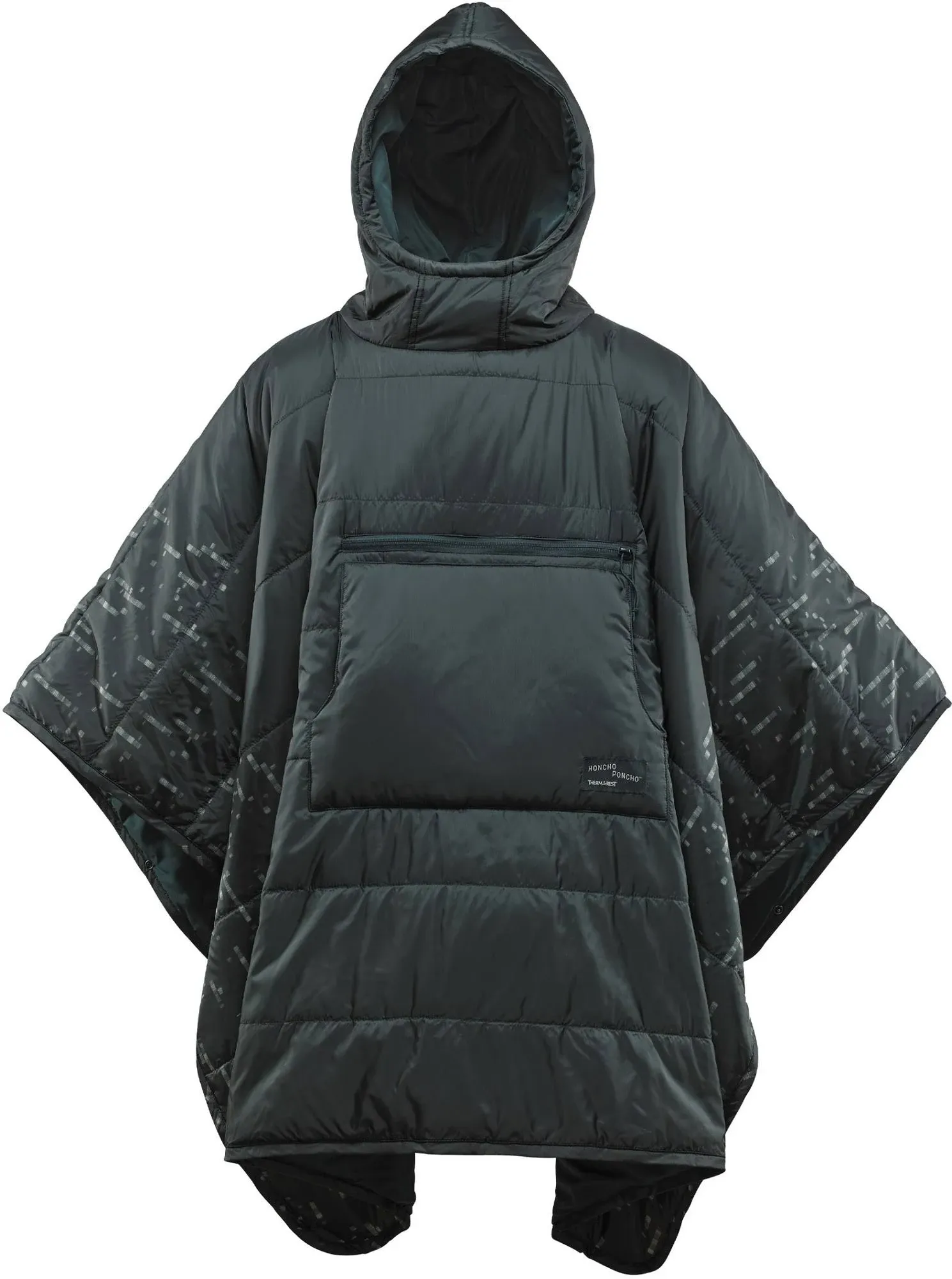 Therm-a-Rest Honcho Poncho - Black Forest Print