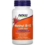 Now Foods, Metil B-12, 5.000 mcg, 90 Cápsulas Veg