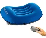 Trekology ALUFT 1.0 Inflatable Pillow for Camping Blue