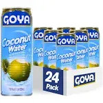 Goya Coconut Water, with Pulp - 17.6 fl oz