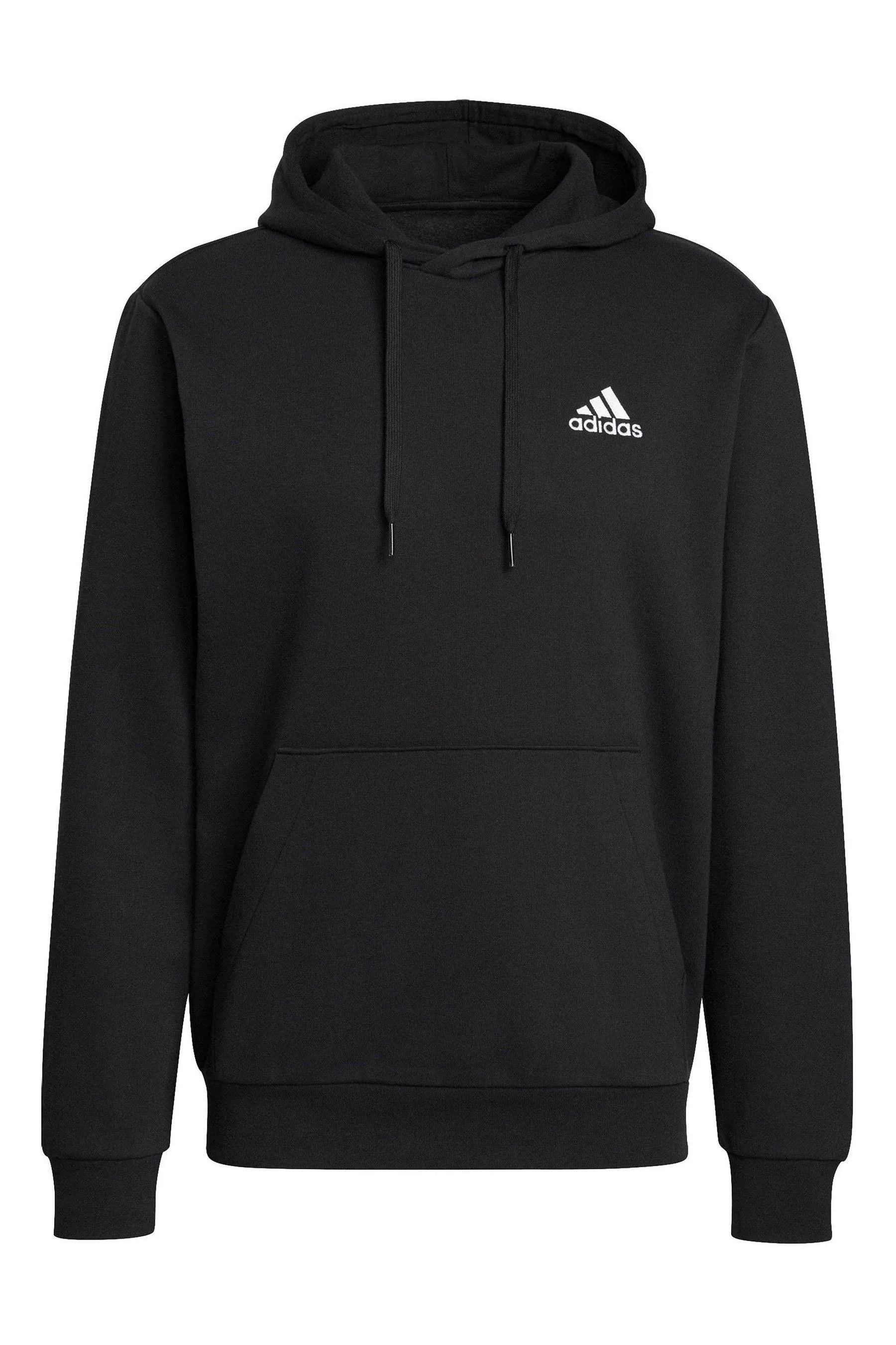 ADIDAS Essentials Black Fleece Hoodie