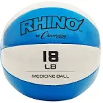 Champion Sports 9-10lb Leather Medicine Ball