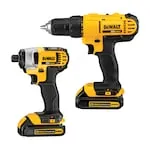 DEWALT Kit de combo de perforación inalámbrico de 20V MAX