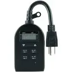 Mytouchsmart Indoor / Outdoor Plug-in Digital Timer