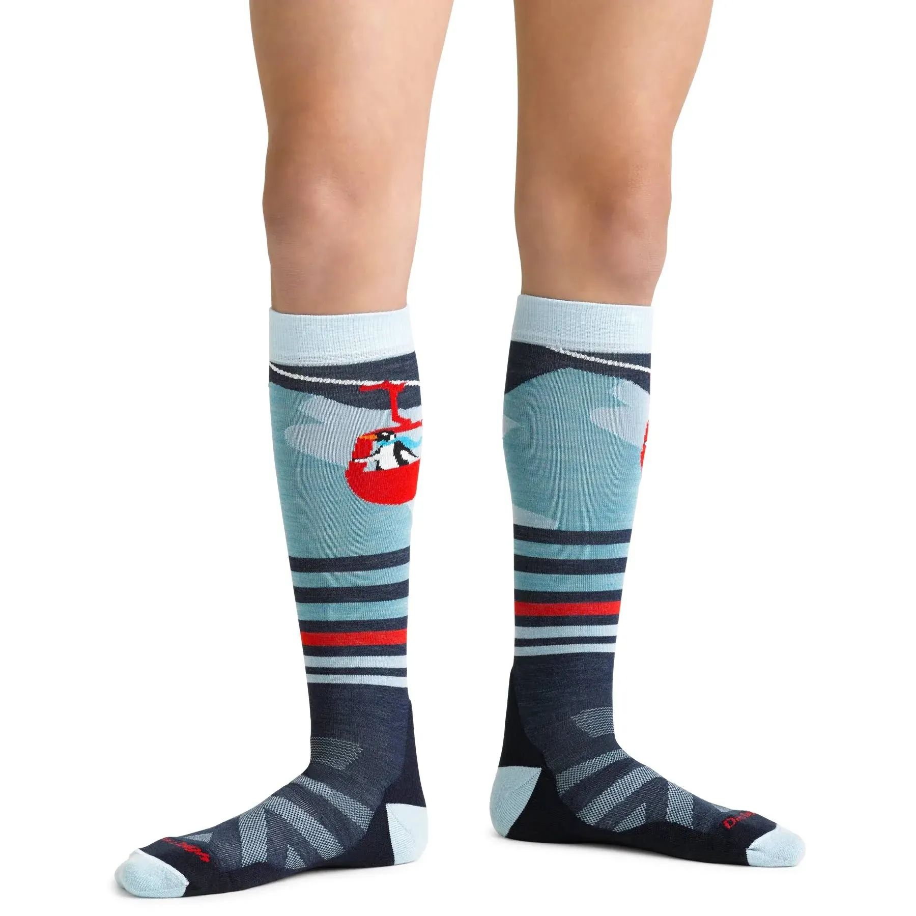 Darn Tough Skipper OTC Midweight Cushion Sock - Kids' Glacier, M