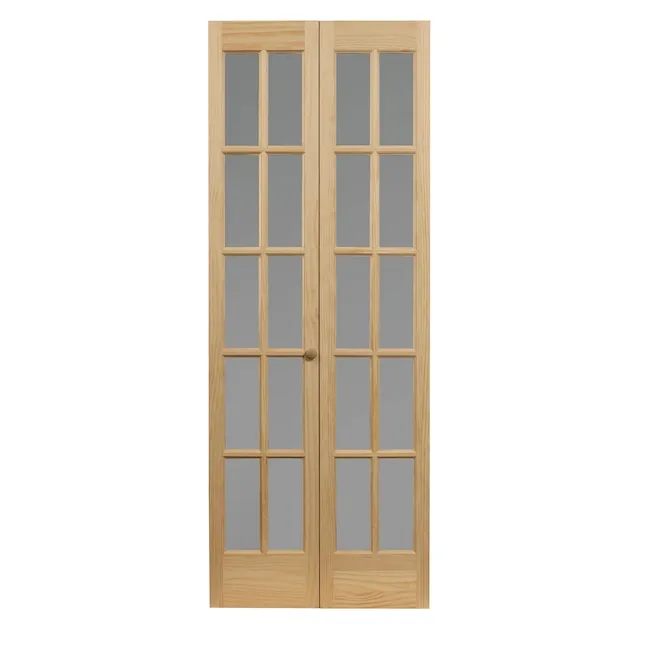 AWC Traditional Divided Frosted Glass Bifold Door