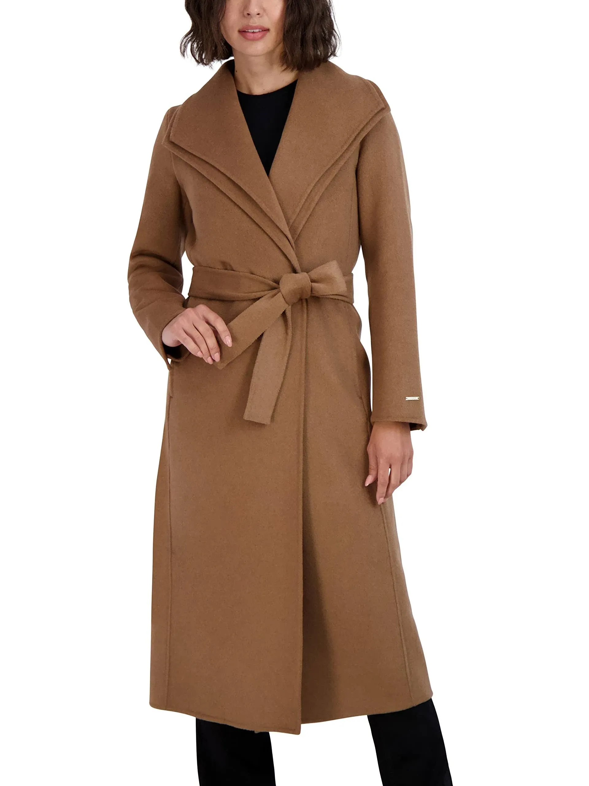 Tahari Women's Elliot Wool-Blend Overcoat