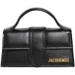 Jacquemus Black Le Bambino Leather Top Handle Bag