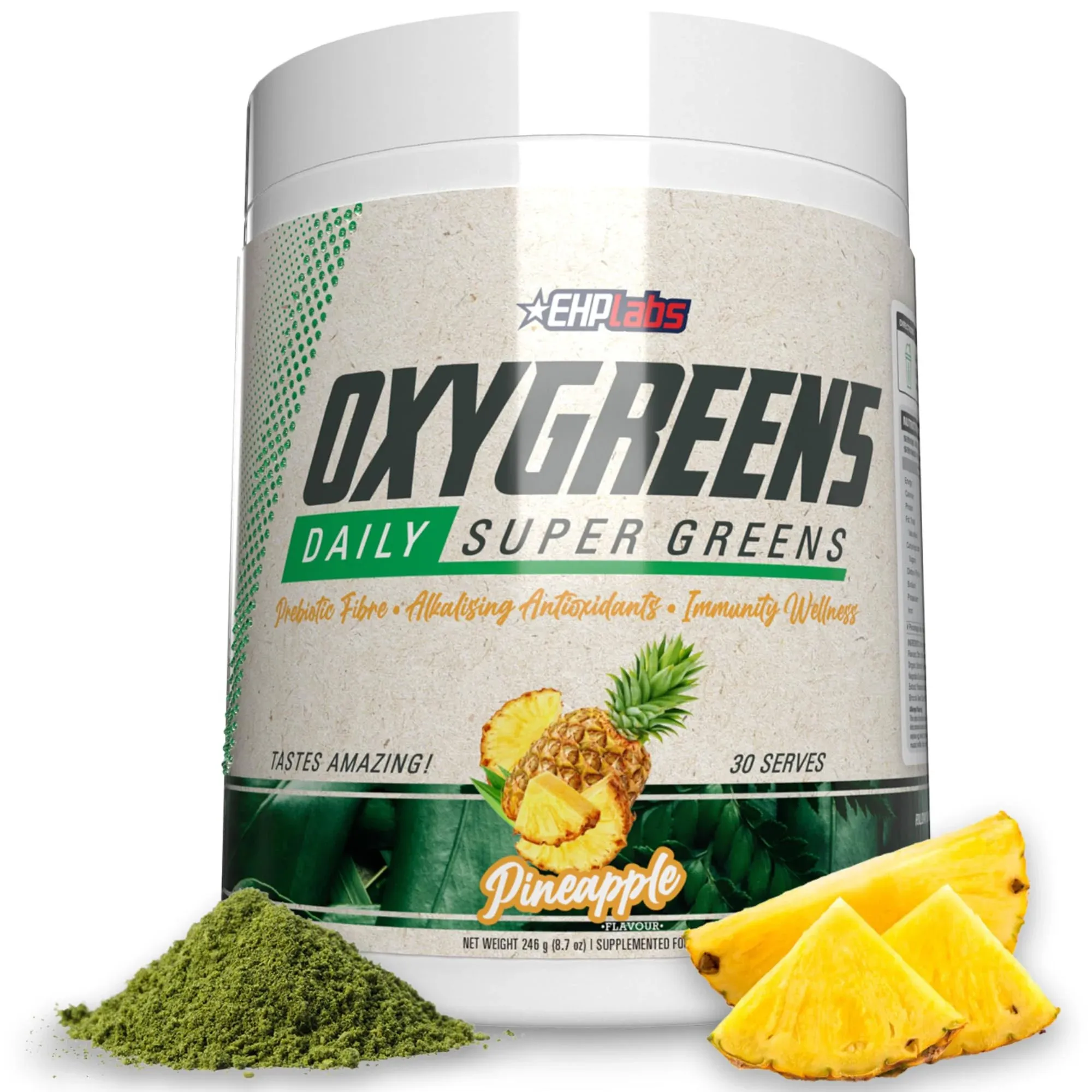 EHP Labs - OxyGreens, 30 Serves / Pineapple