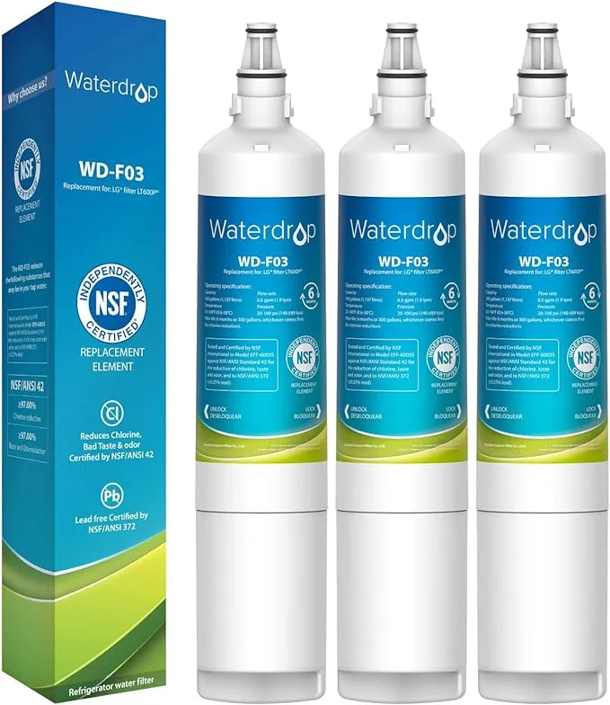 Waterdrop LT600P Refrigerator Water Filter