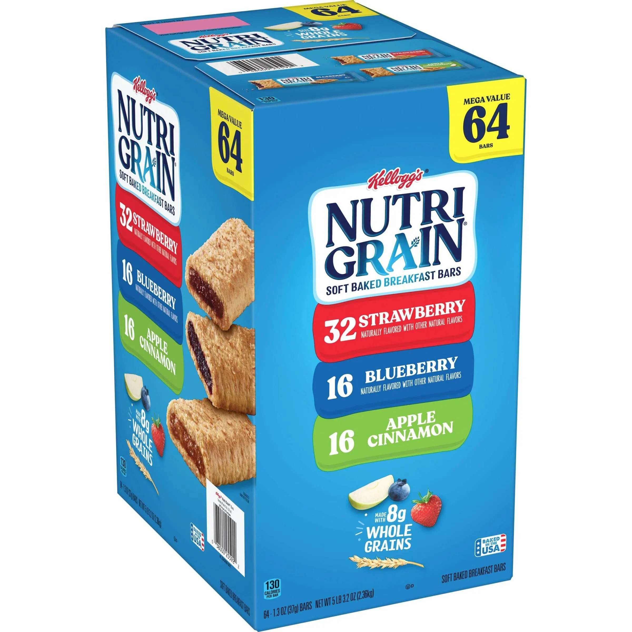 Kellogg s Nutri Grain Bars Variety Pack