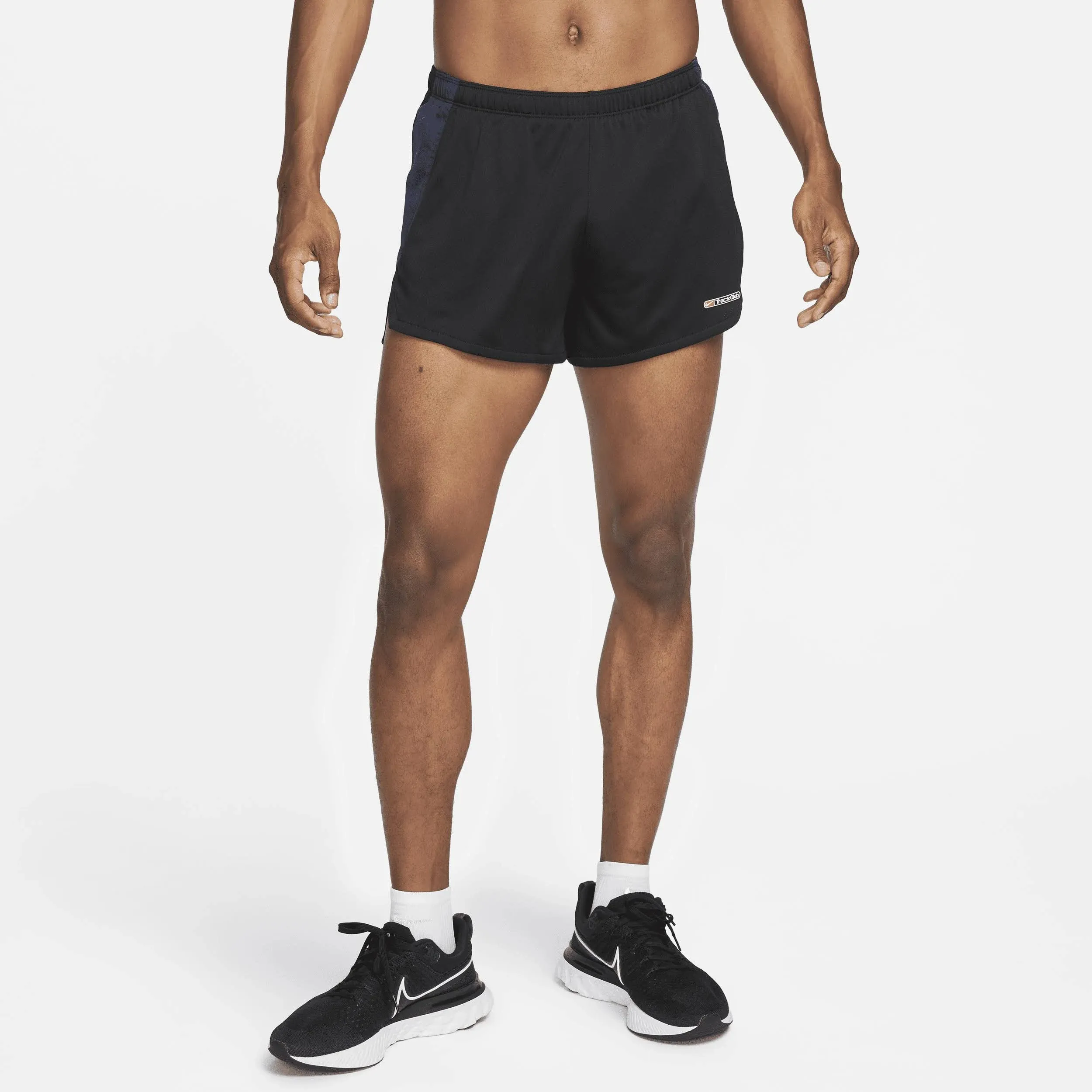 Nike FB5541-010 Men&#039;s Core Dri-Fit Track Club 3&#034; Lined Running Shorts - Medium