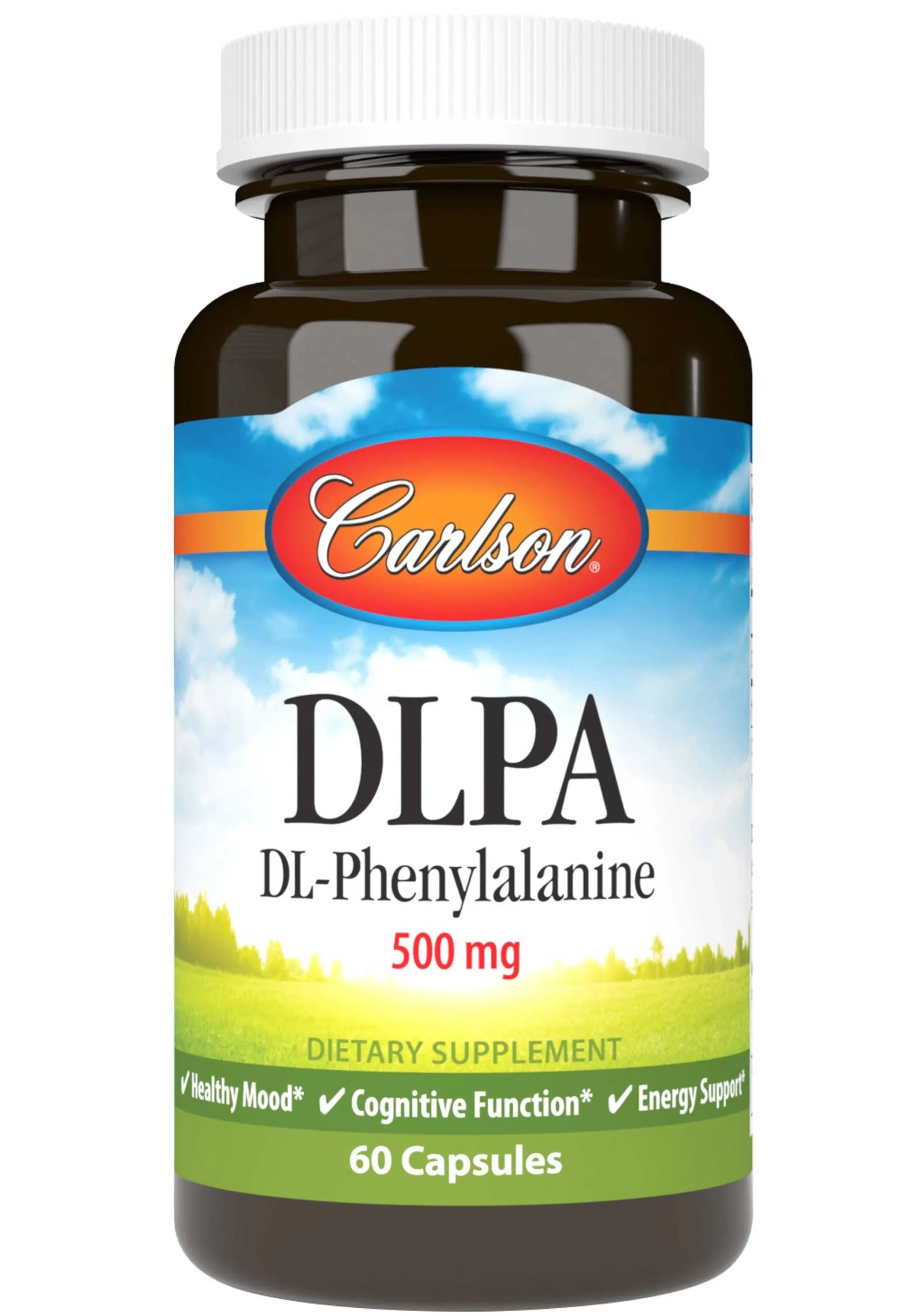 Carlson Laboratories DLPA DL-Phenylalanine 60 Capsule