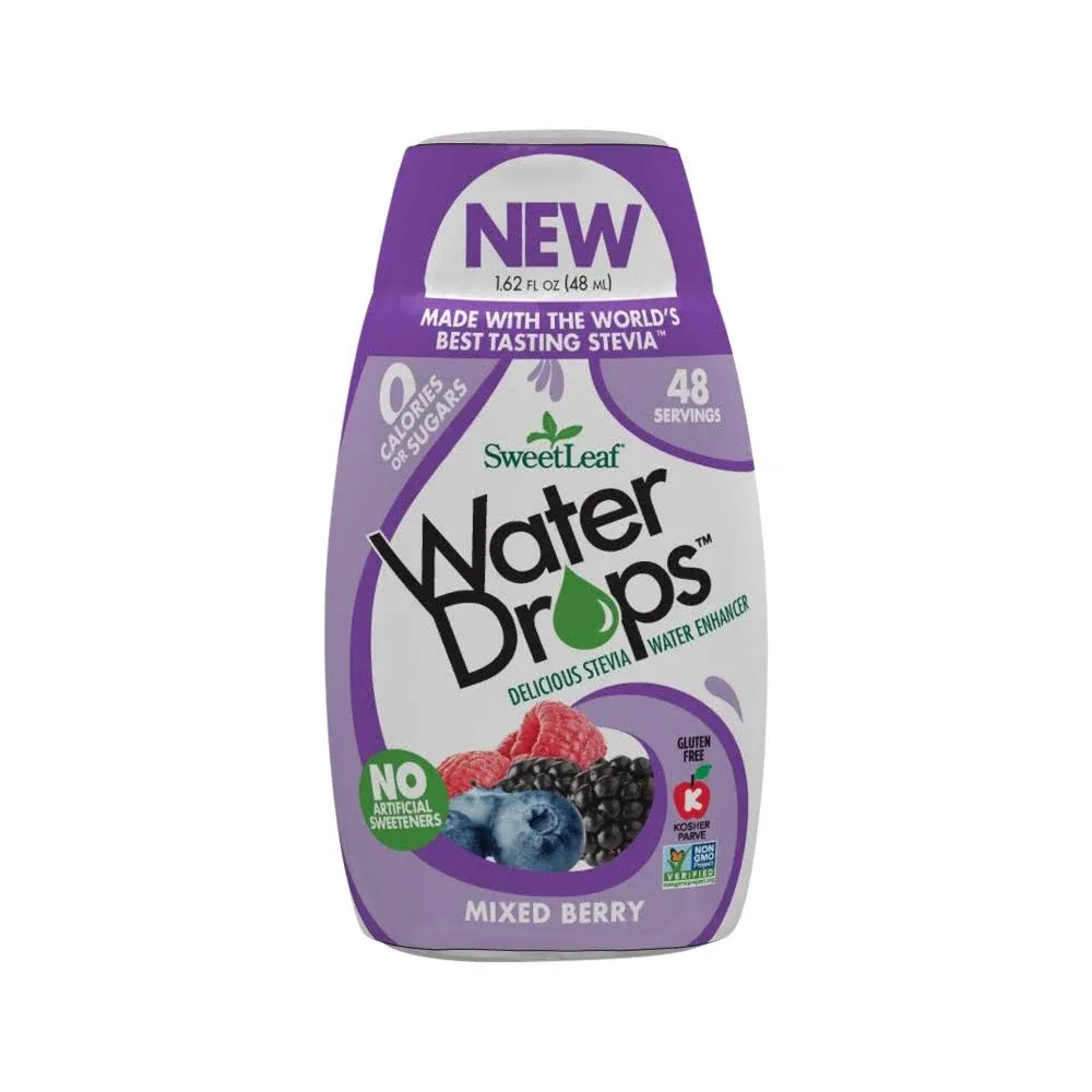 SweetLeaf Stevia Mixed Berry Water Drops 48ml