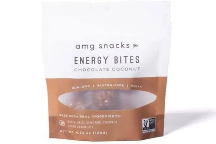 Amg Snacks Chocolate Coconut Energy Bites