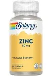 Solaray Zinc, 50 mg - 100