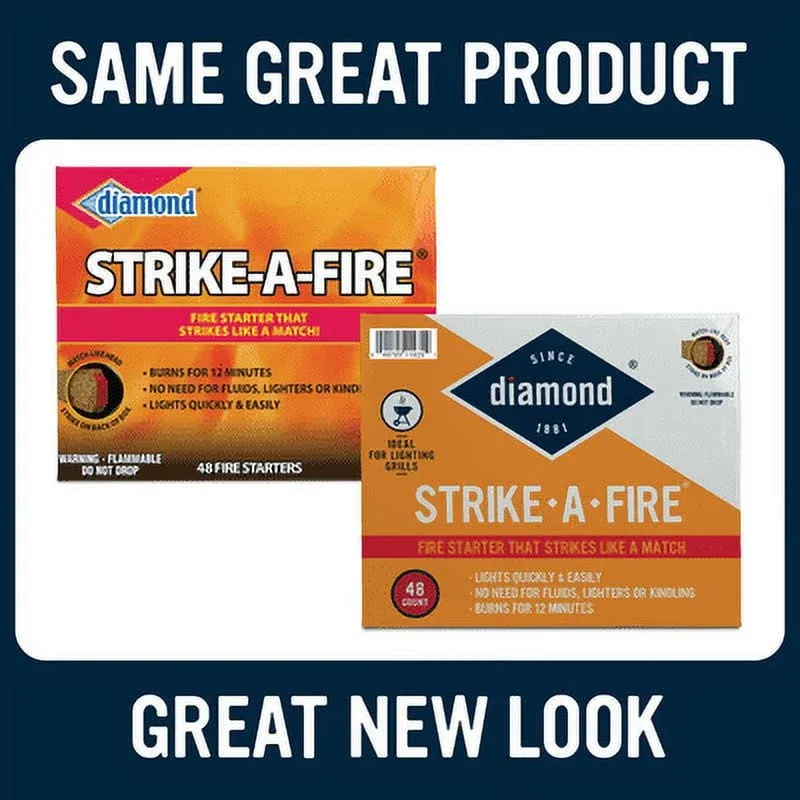 Diamond Strike-A-FIRE Starters, 48 Count