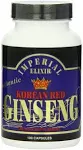 Imperial Elixir, Korean Red Ginseng, 600 Mg, 100 Capsules