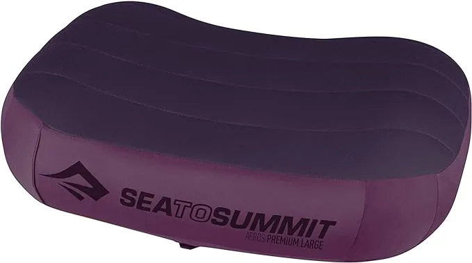 Sea to Summit Aeros Premium Inflatable Travel Pillow, Large (16.5 x 11), Magenta