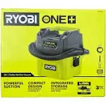 Ryobi ONE+ 18V Cordless 1 gal. Wet/Dry Vacuum (Tool Only)